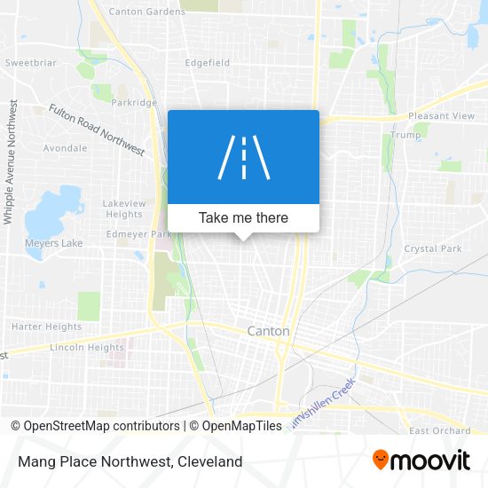 Mang Place Northwest map