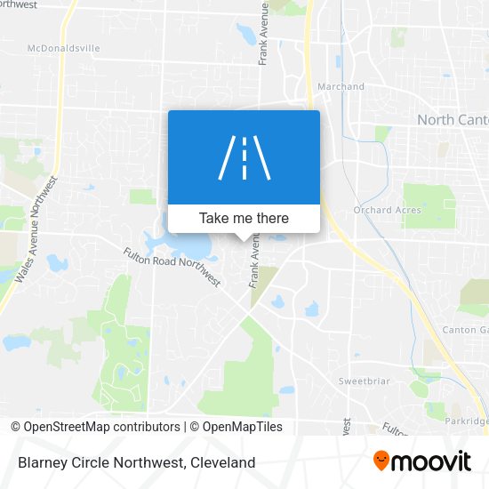 Mapa de Blarney Circle Northwest