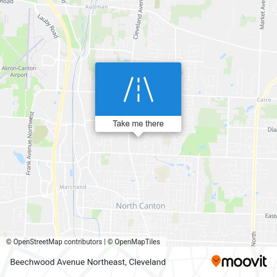Beechwood Avenue Northeast map