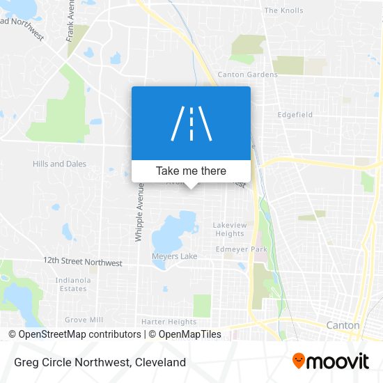 Greg Circle Northwest map