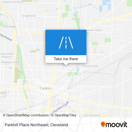 Parkhill Place Northeast map