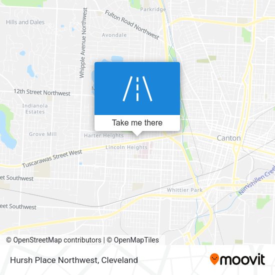 Mapa de Hursh Place Northwest