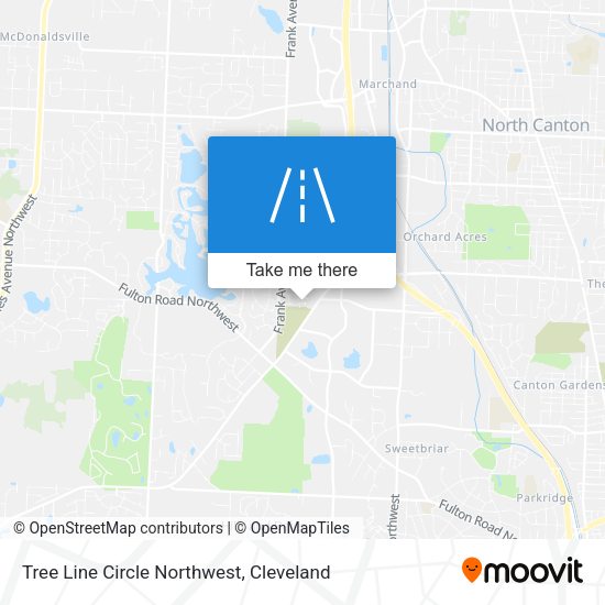 Mapa de Tree Line Circle Northwest