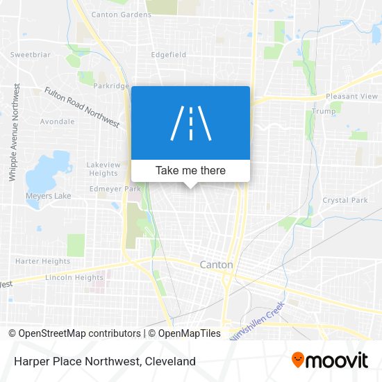 Harper Place Northwest map