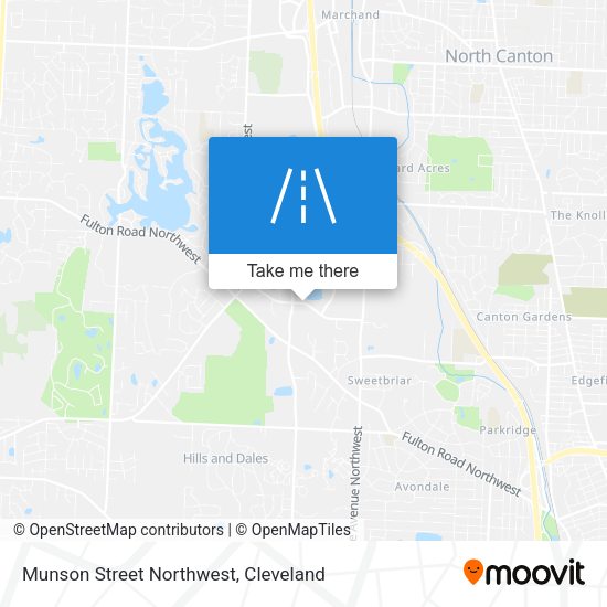 Mapa de Munson Street Northwest