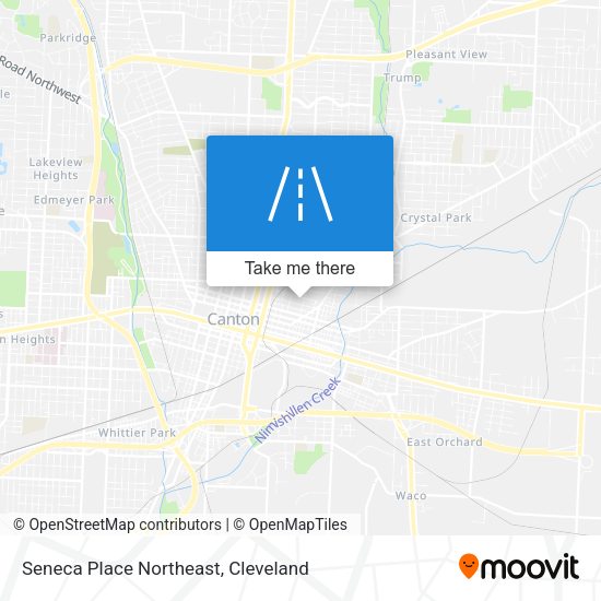 Mapa de Seneca Place Northeast
