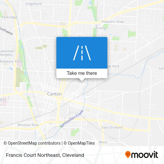 Francis Court Northeast map