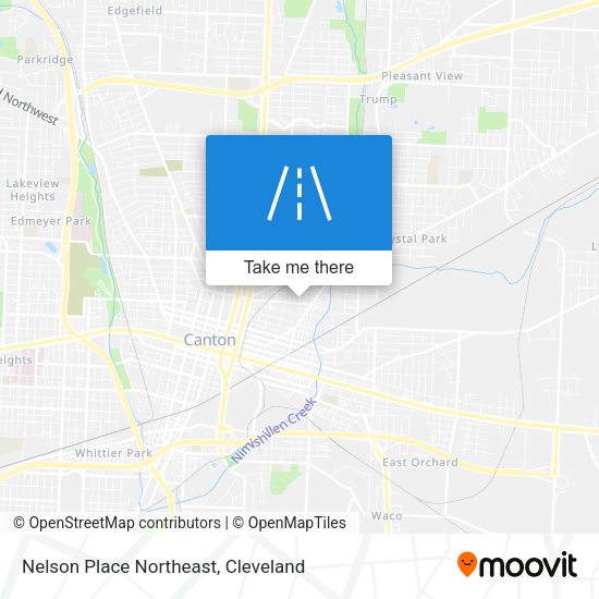 Nelson Place Northeast map