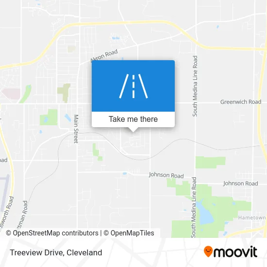 Treeview Drive map
