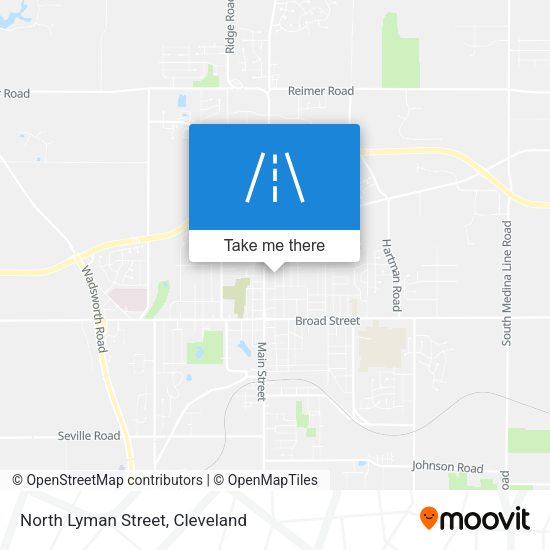 North Lyman Street map