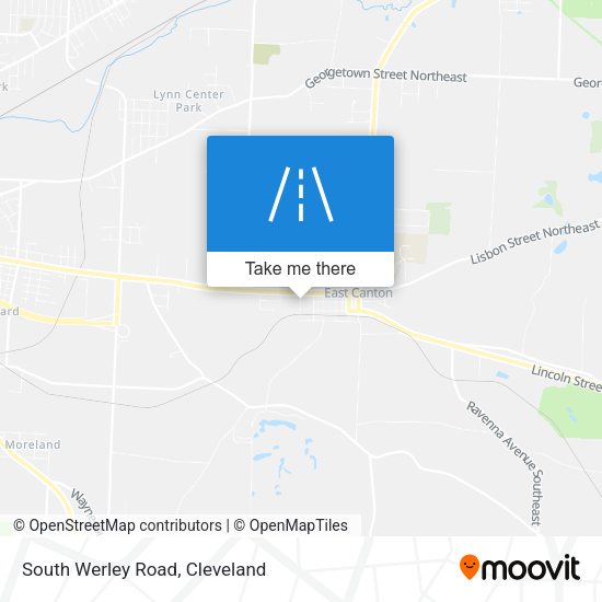 South Werley Road map