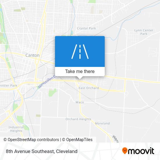 8th Avenue Southeast map