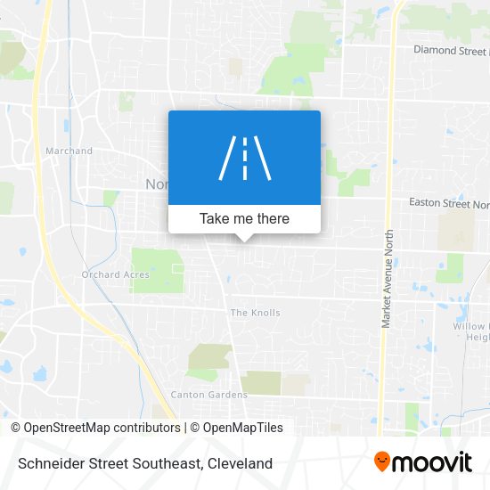 Mapa de Schneider Street Southeast