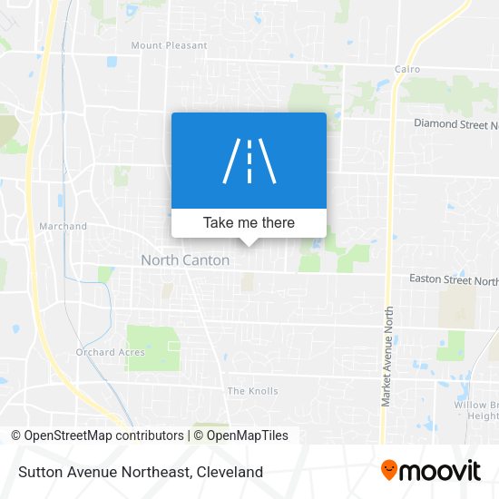 Sutton Avenue Northeast map