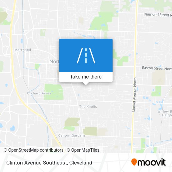 Mapa de Clinton Avenue Southeast