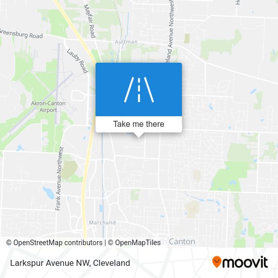 Mapa de Larkspur Avenue NW