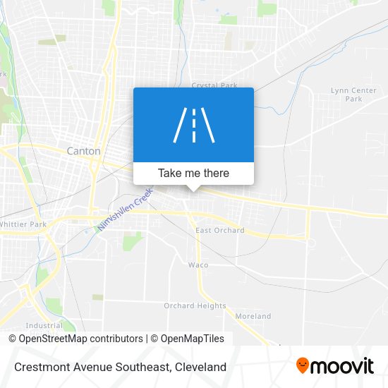 Mapa de Crestmont Avenue Southeast
