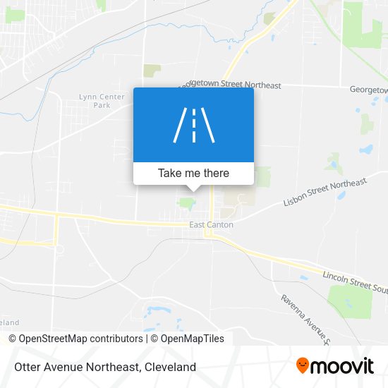 Otter Avenue Northeast map