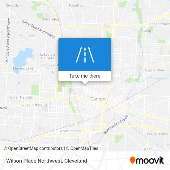 Mapa de Wilson Place Northwest