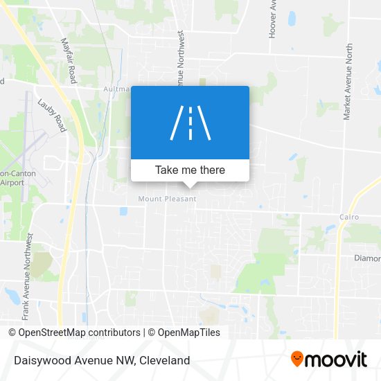Daisywood Avenue NW map
