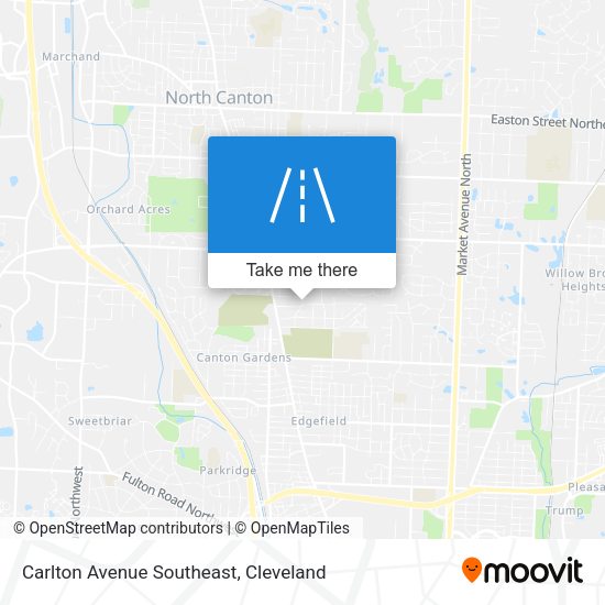Mapa de Carlton Avenue Southeast