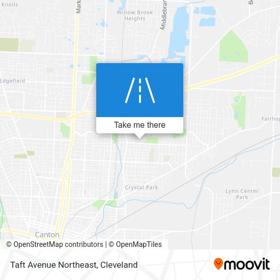 Taft Avenue Northeast map