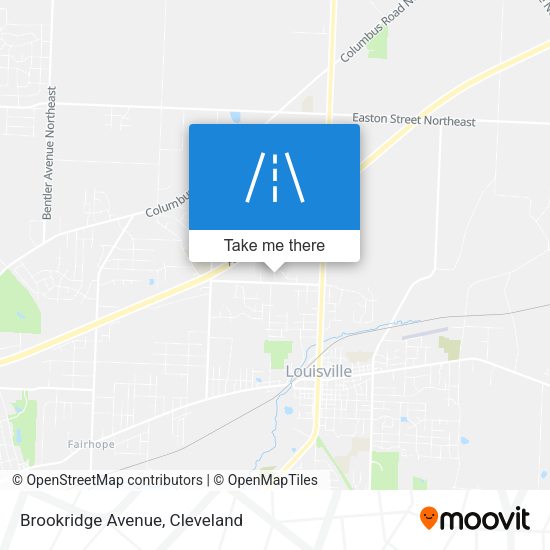 Mapa de Brookridge Avenue