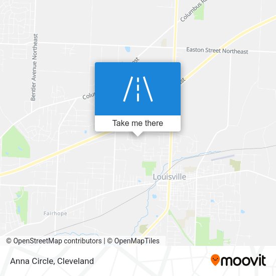 Mapa de Anna Circle