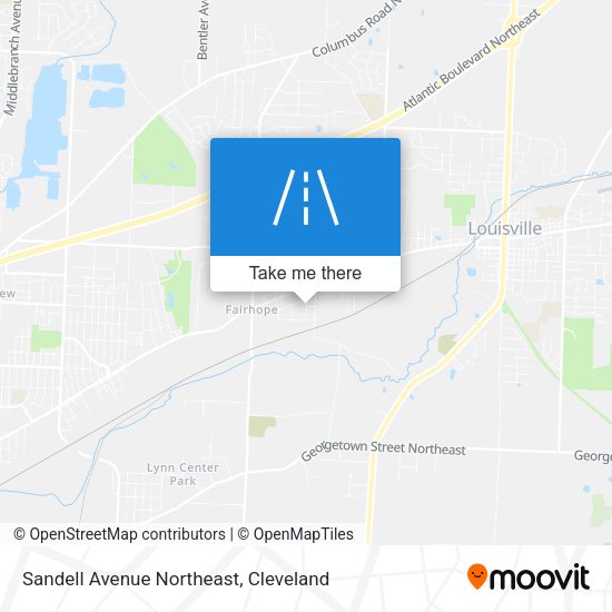 Sandell Avenue Northeast map