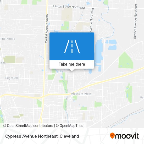 Mapa de Cypress Avenue Northeast