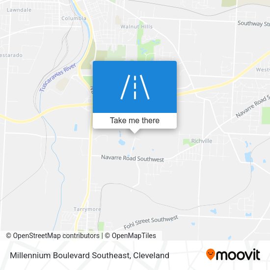 Mapa de Millennium Boulevard Southeast