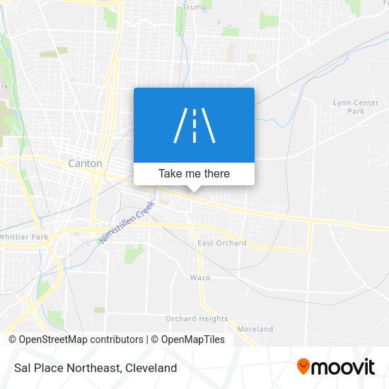 Mapa de Sal Place Northeast