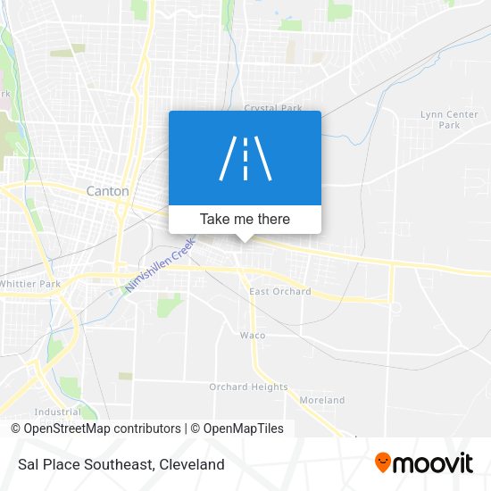 Mapa de Sal Place Southeast