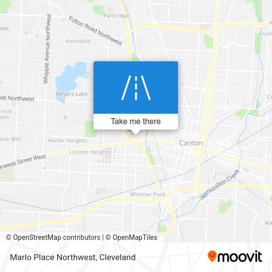 Marlo Place Northwest map