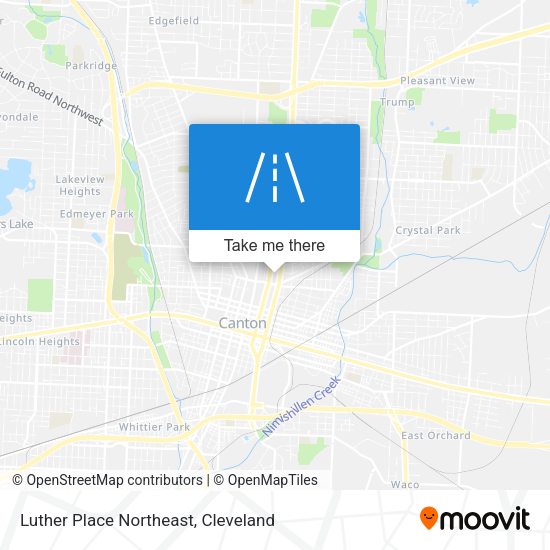 Luther Place Northeast map