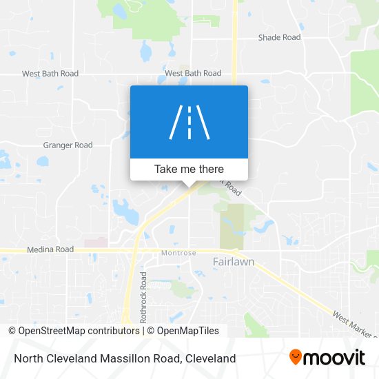 Mapa de North Cleveland Massillon Road