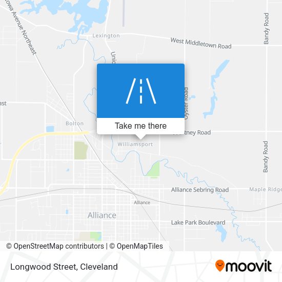 Longwood Street map