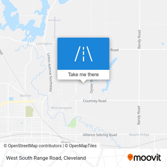 Mapa de West South Range Road