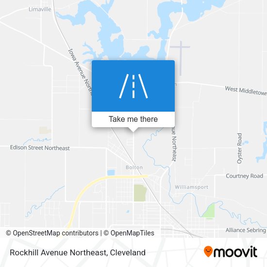 Rockhill Avenue Northeast map