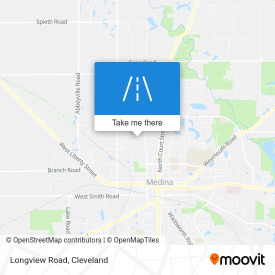 Longview Road map