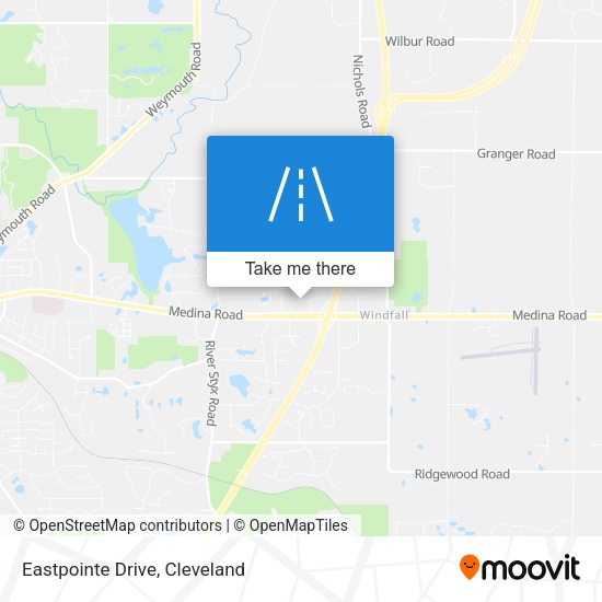 Mapa de Eastpointe Drive