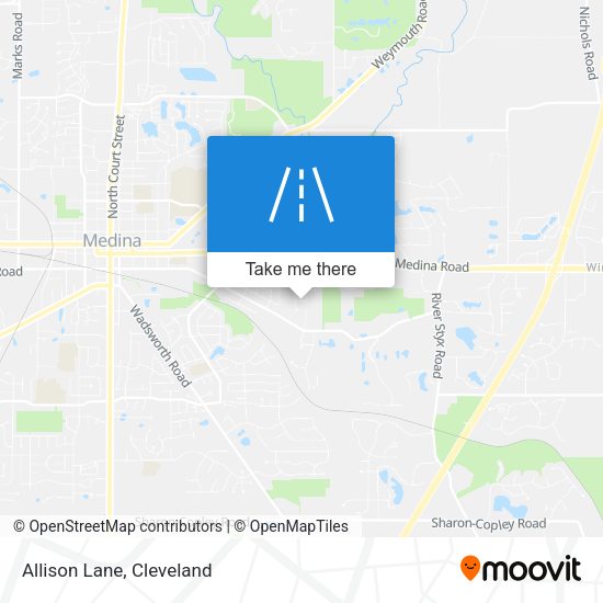 Mapa de Allison Lane
