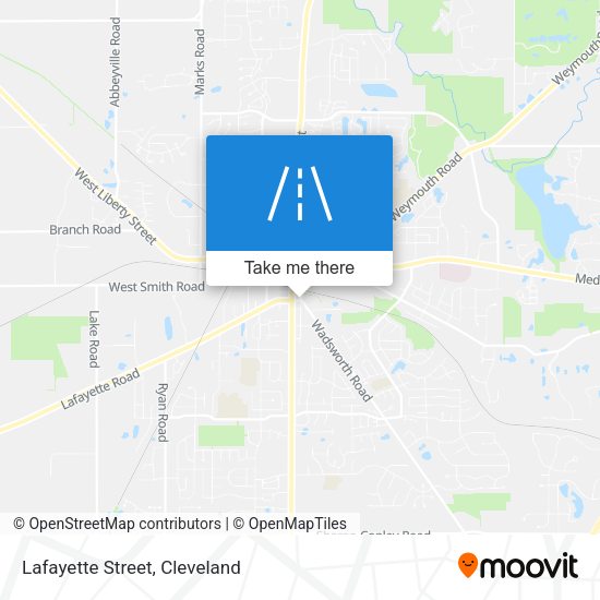 Mapa de Lafayette Street