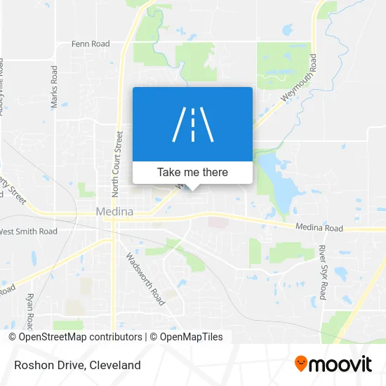 Roshon Drive map