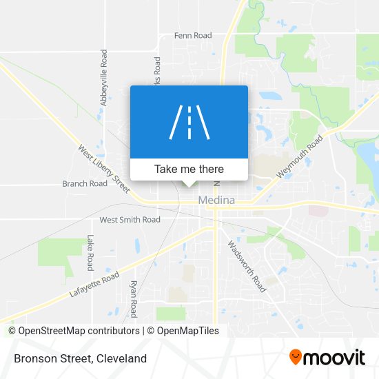 Mapa de Bronson Street