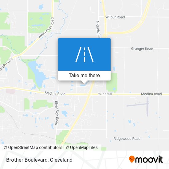 Brother Boulevard map