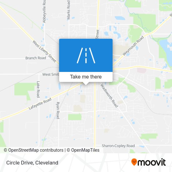 Mapa de Circle Drive