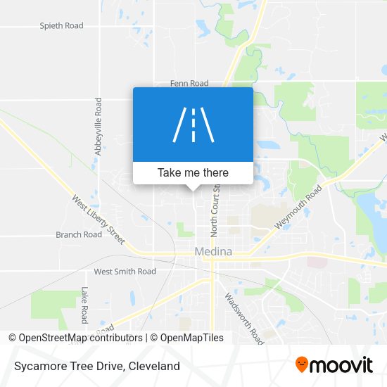 Sycamore Tree Drive map