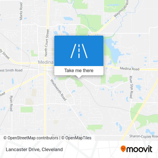 Mapa de Lancaster Drive