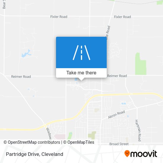 Mapa de Partridge Drive